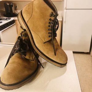 tan suede boots